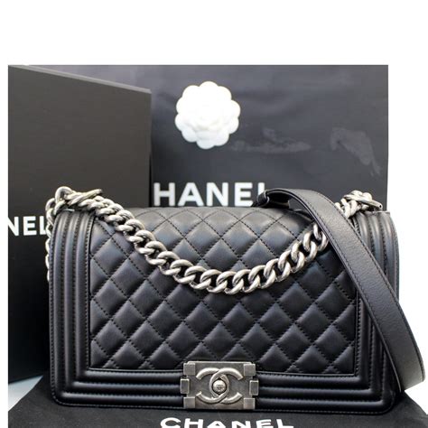 chanel boy medium lambskin|chanel lambskin handbags.